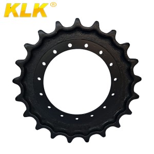 L'escavatore parte la ruota dentata SK100/SK045/SK135/SK110/SK115/SK140-8/SK120 della trasmissione a catena per Kobelco
