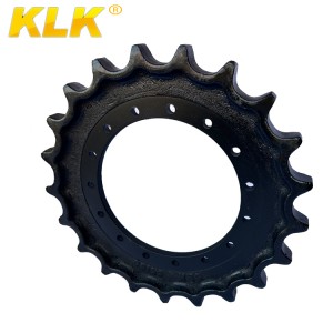 Roda dentada de corrente de peças de escavadeira SK100/SK045/SK135/SK110/SK115/SK140-8/SK120 para Kobelco
